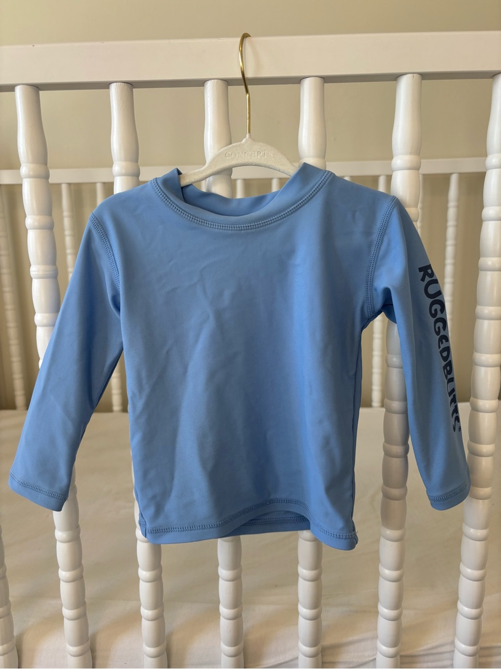 RuggedButts Blue Long Sleeve Rashguard